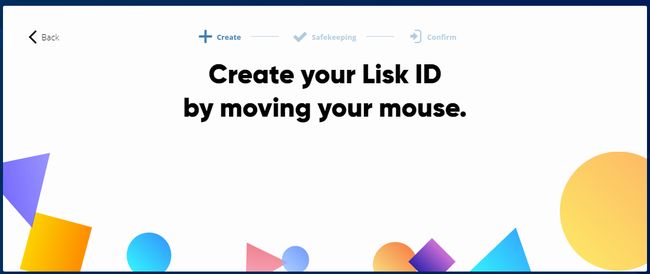 Lisk ID（LISKアバター）の作り方・手順2